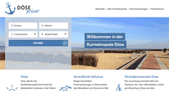 Desktop Screenshot of doese-privat.de